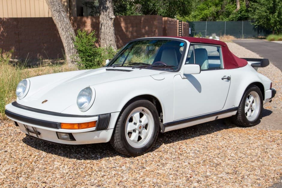 1988 Porsche 911 Carrera 3.2 sold for $42,500