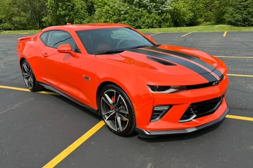 2018 Chevrolet Camaro 6th Generation 2016-2024 sold for $40,250