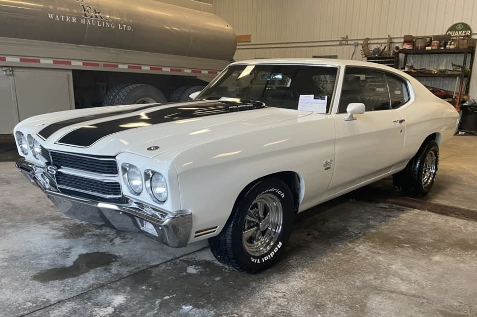 1970 Chevrolet Chevelle sold for $25,250