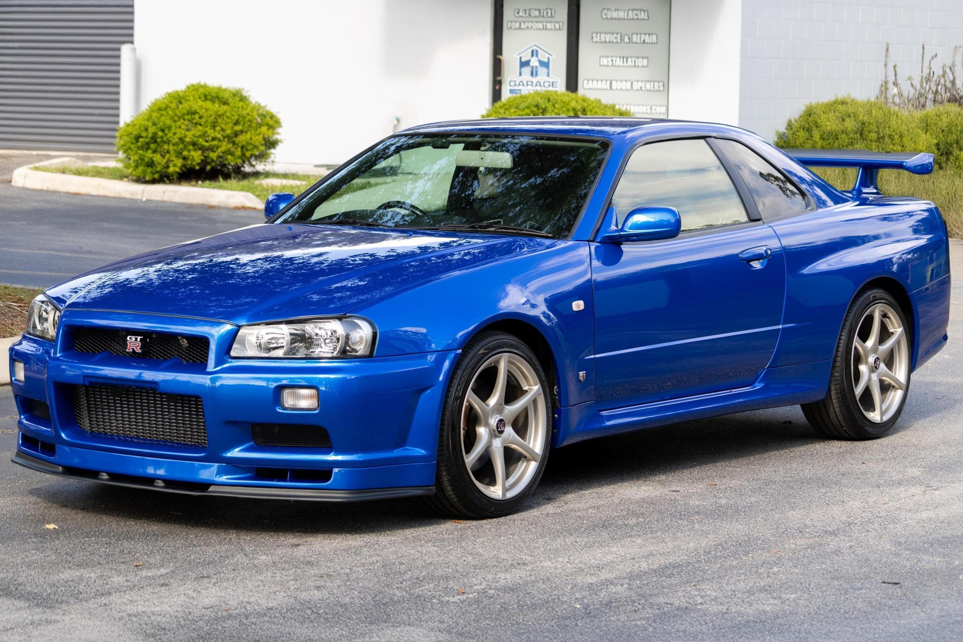 1999 Nissan R34 Skyline sold for $126,000