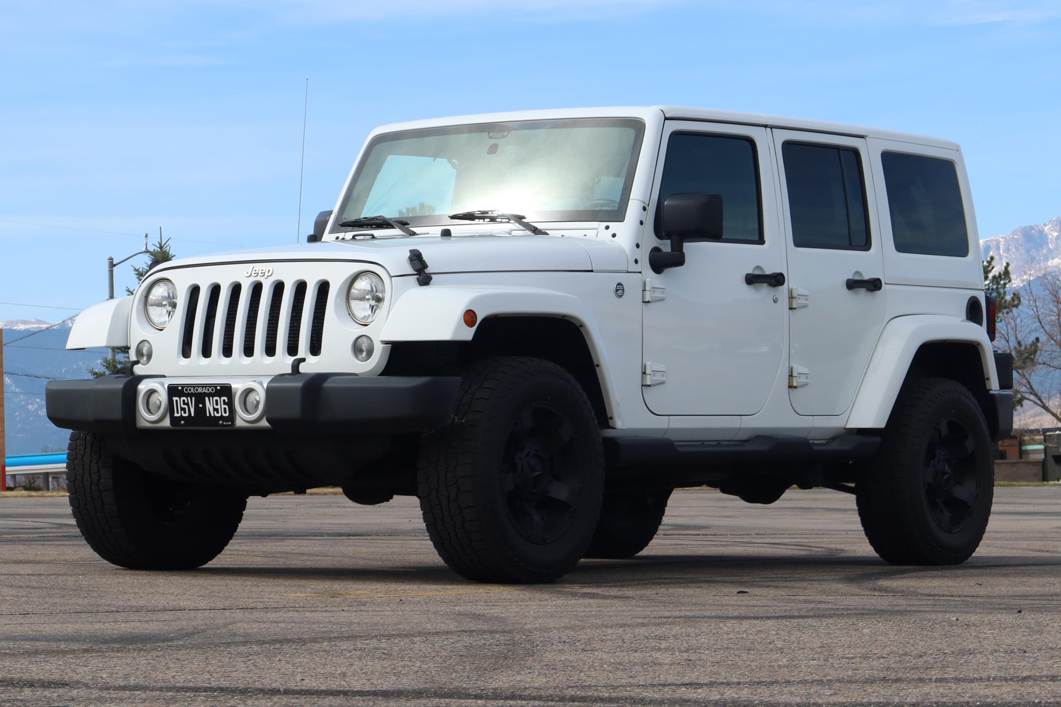 2015 Jeep Wrangler sold for $14,500