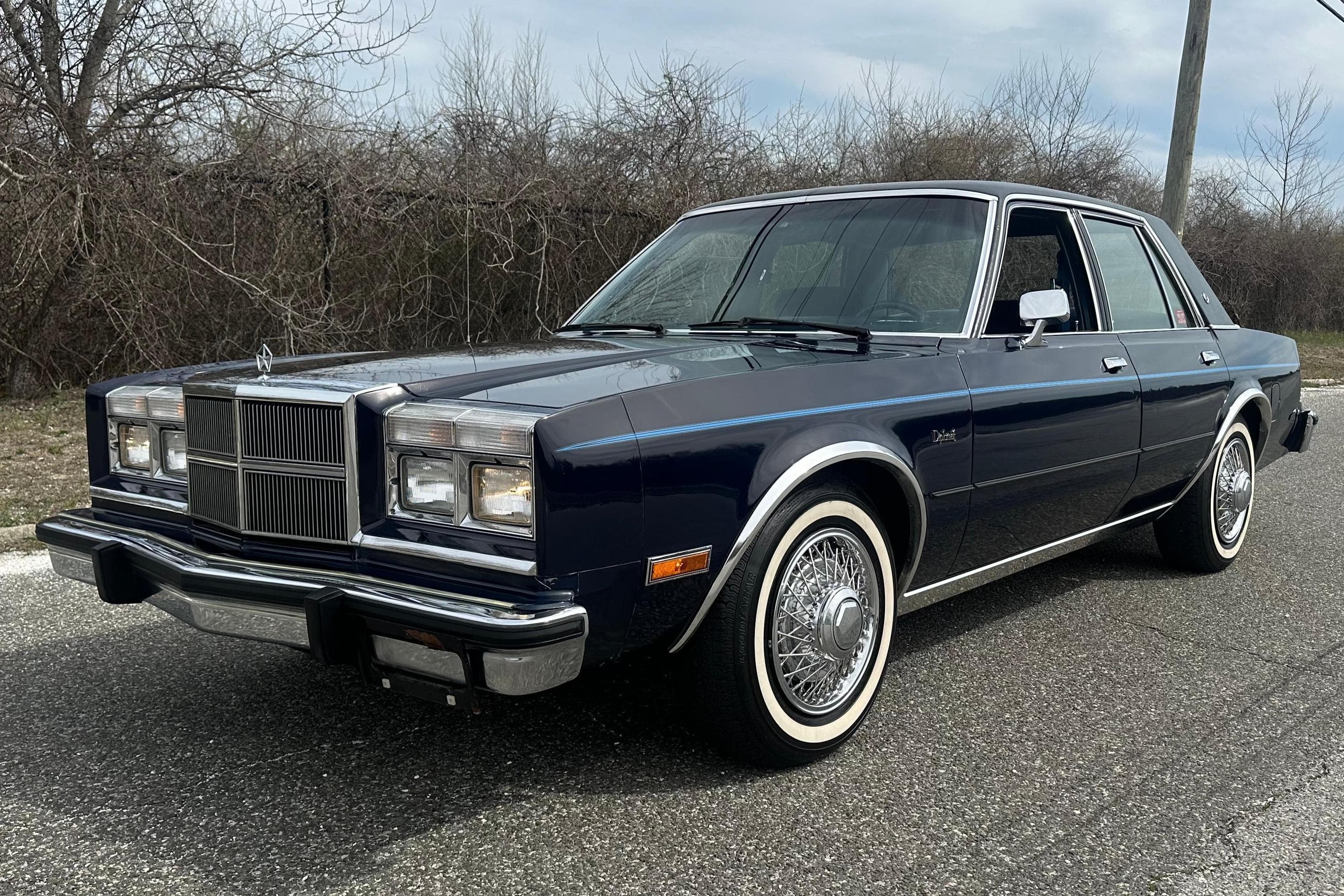 1985 Dodge Diplomat sold for $4,600