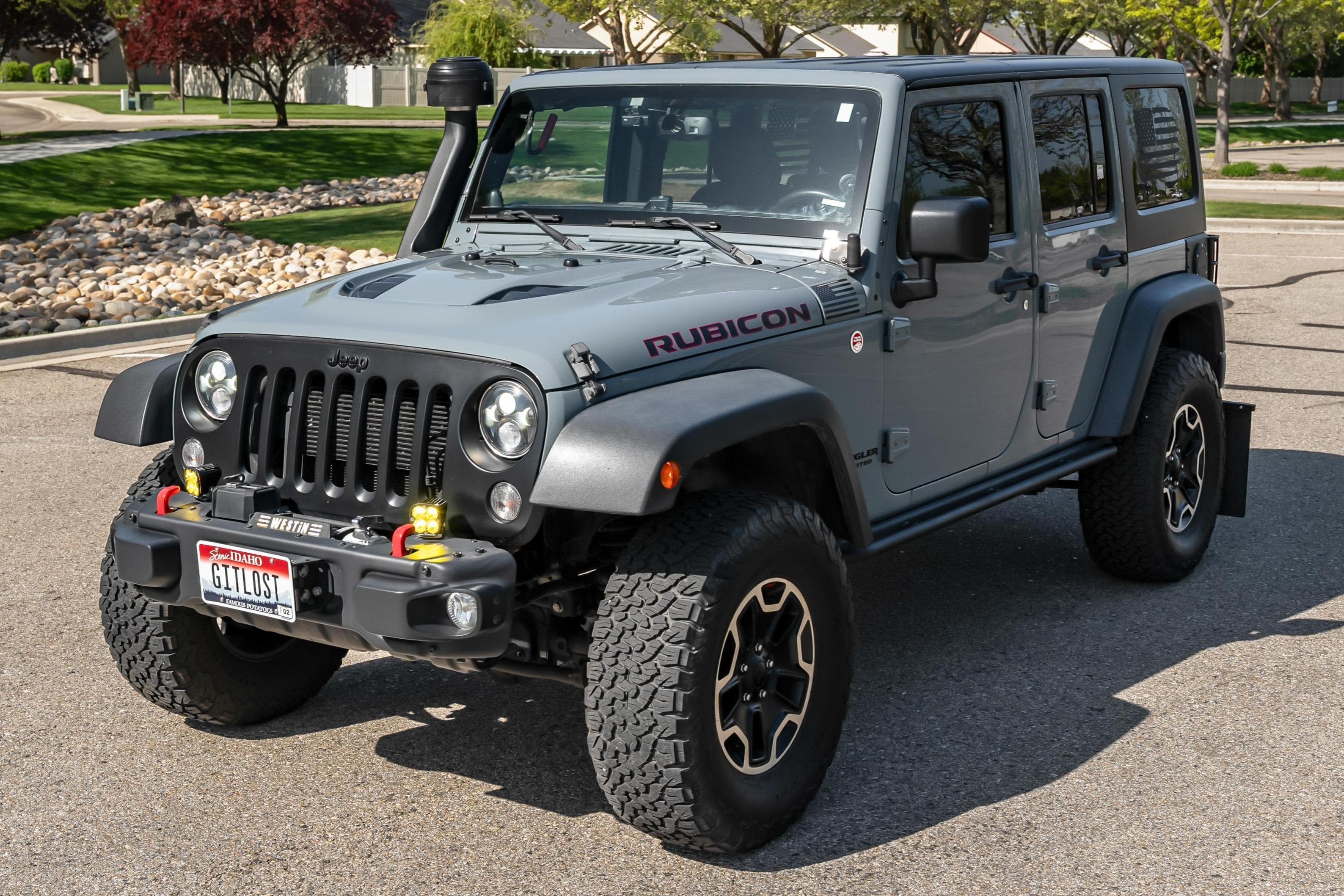 2014 Jeep Wrangler sold for $17,750