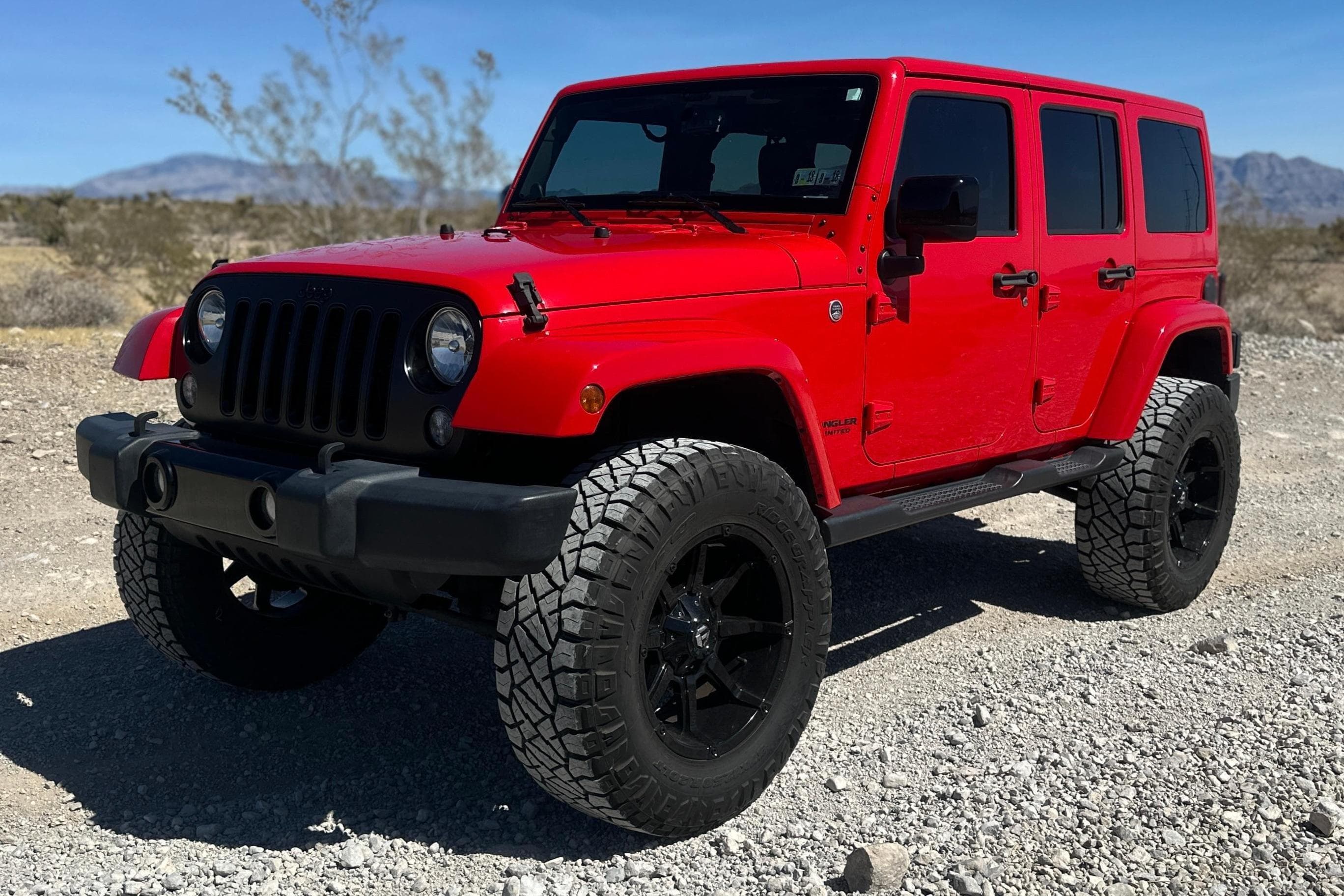 2014 Jeep Wrangler sold for $15,000