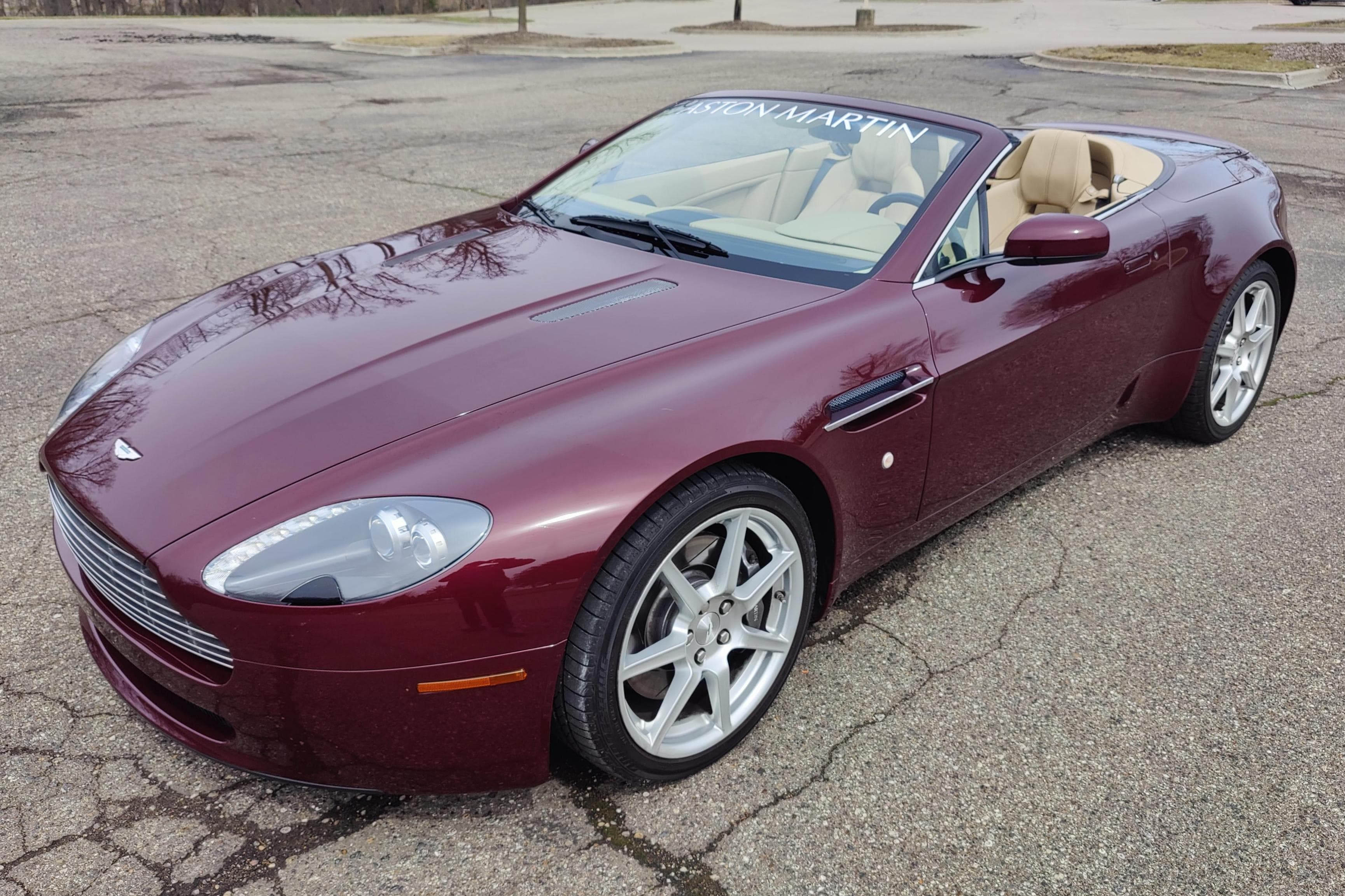 2007 Aston Martin Vantage sold for $54,000