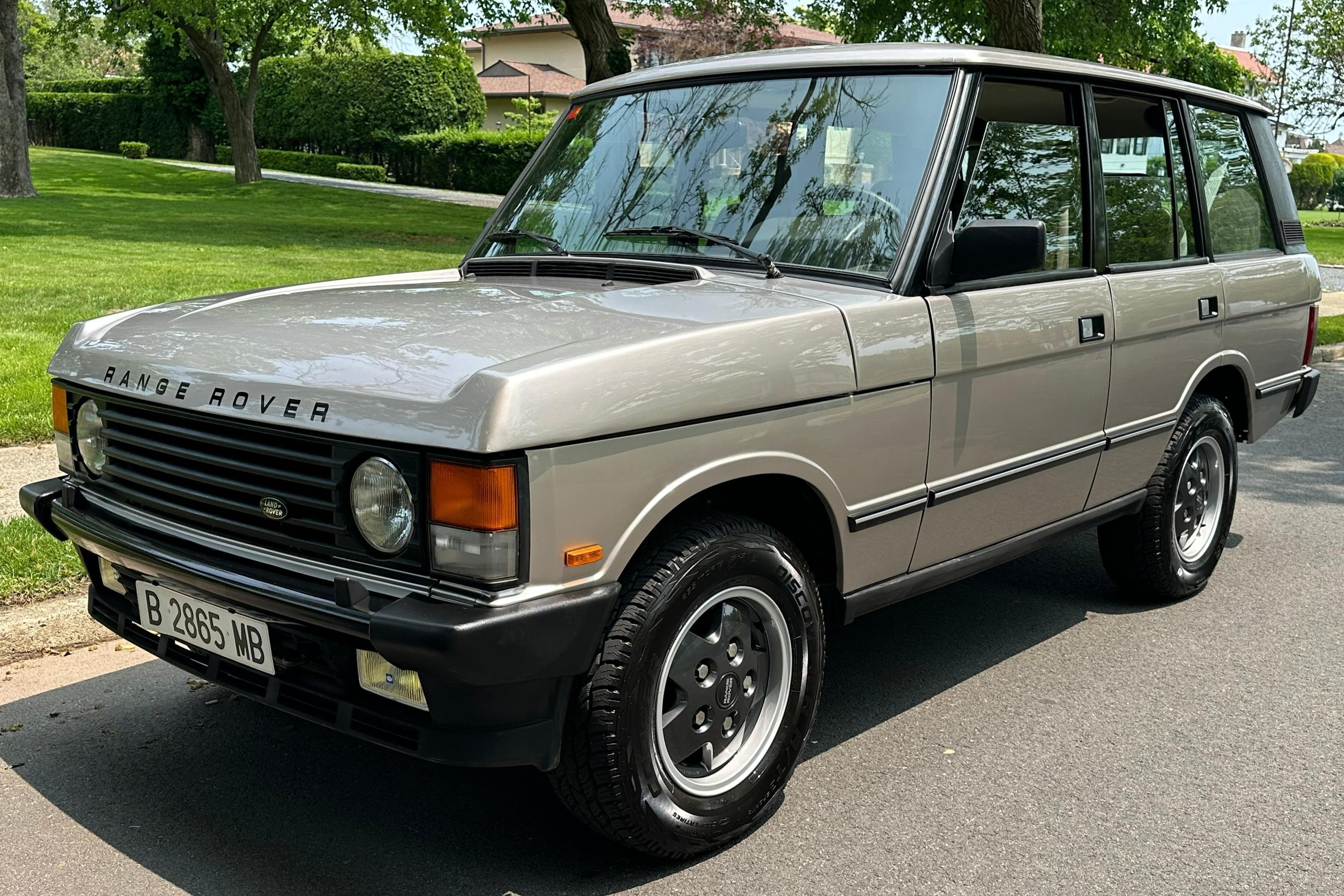 1991 Land Rover Range Rover sold for $18,500
