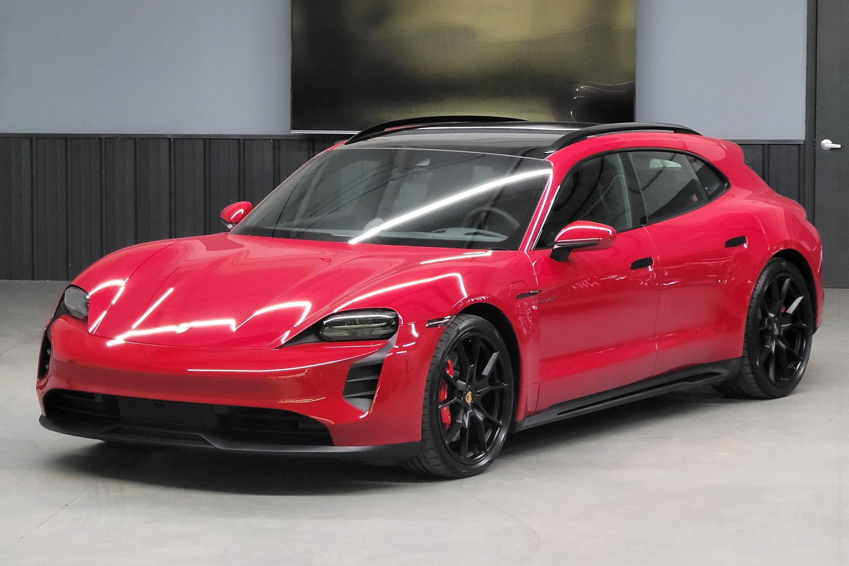 2022 Porsche Taycan sold for $74,500