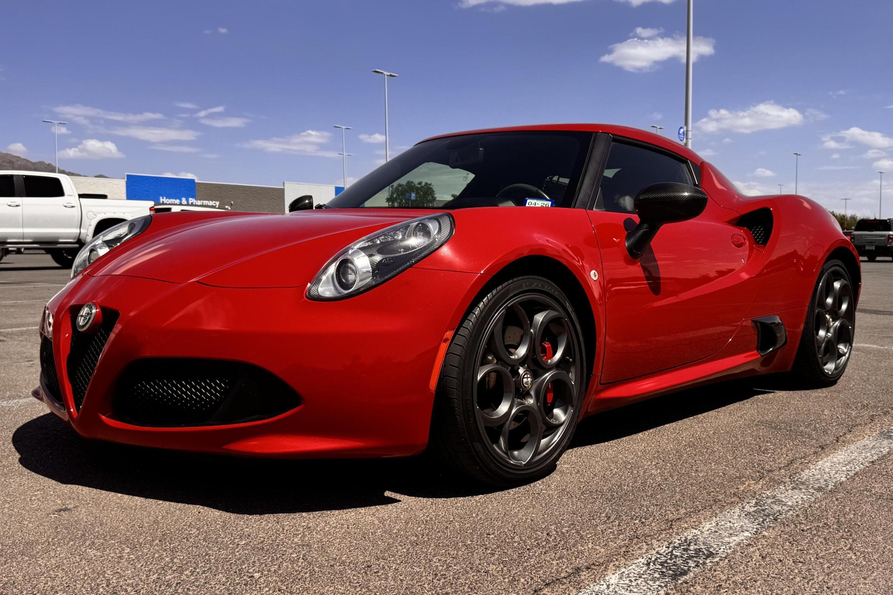 2015 Alfa Romeo 4C sold for $37,000