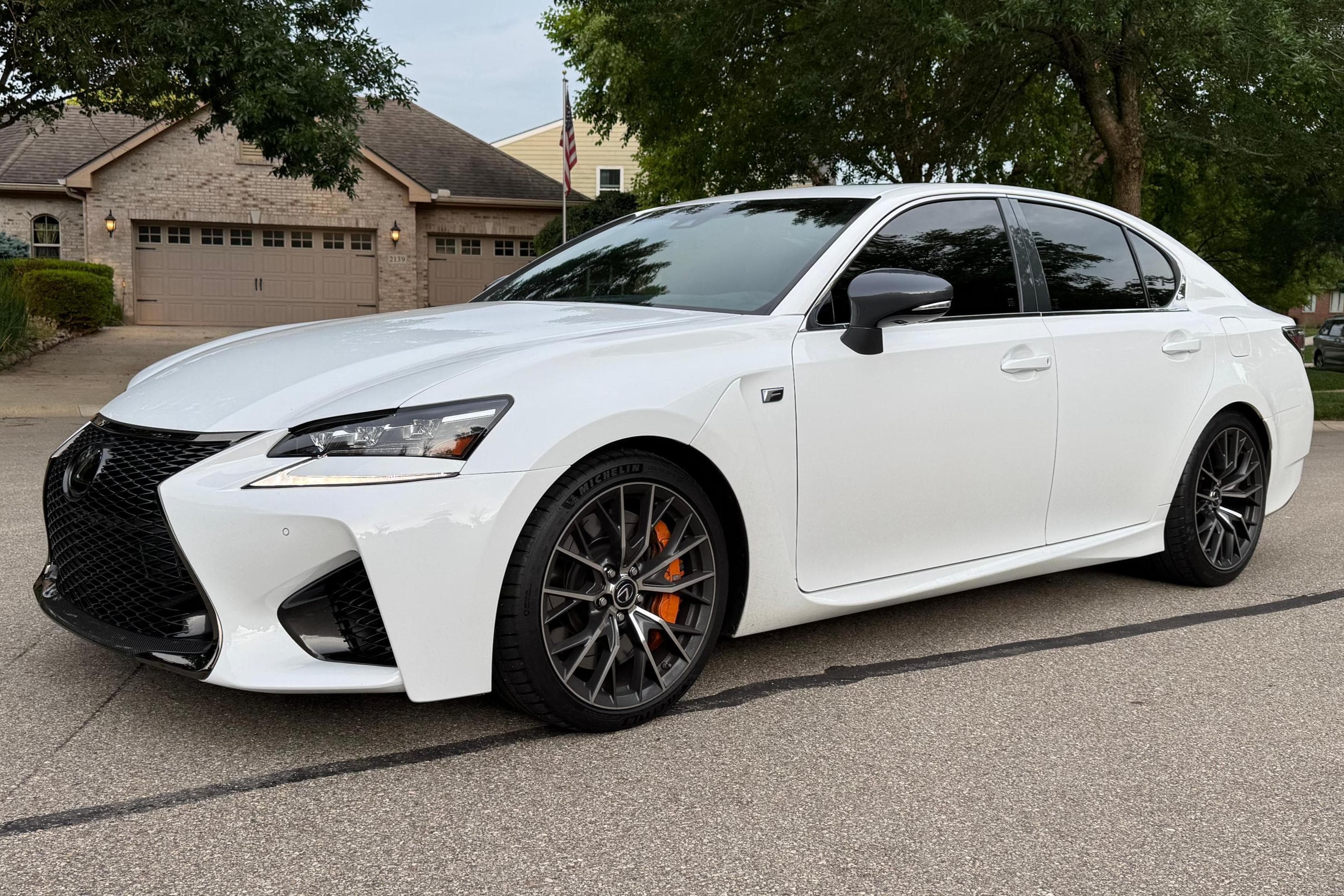 2016 Lexus GS F sold for $60,000