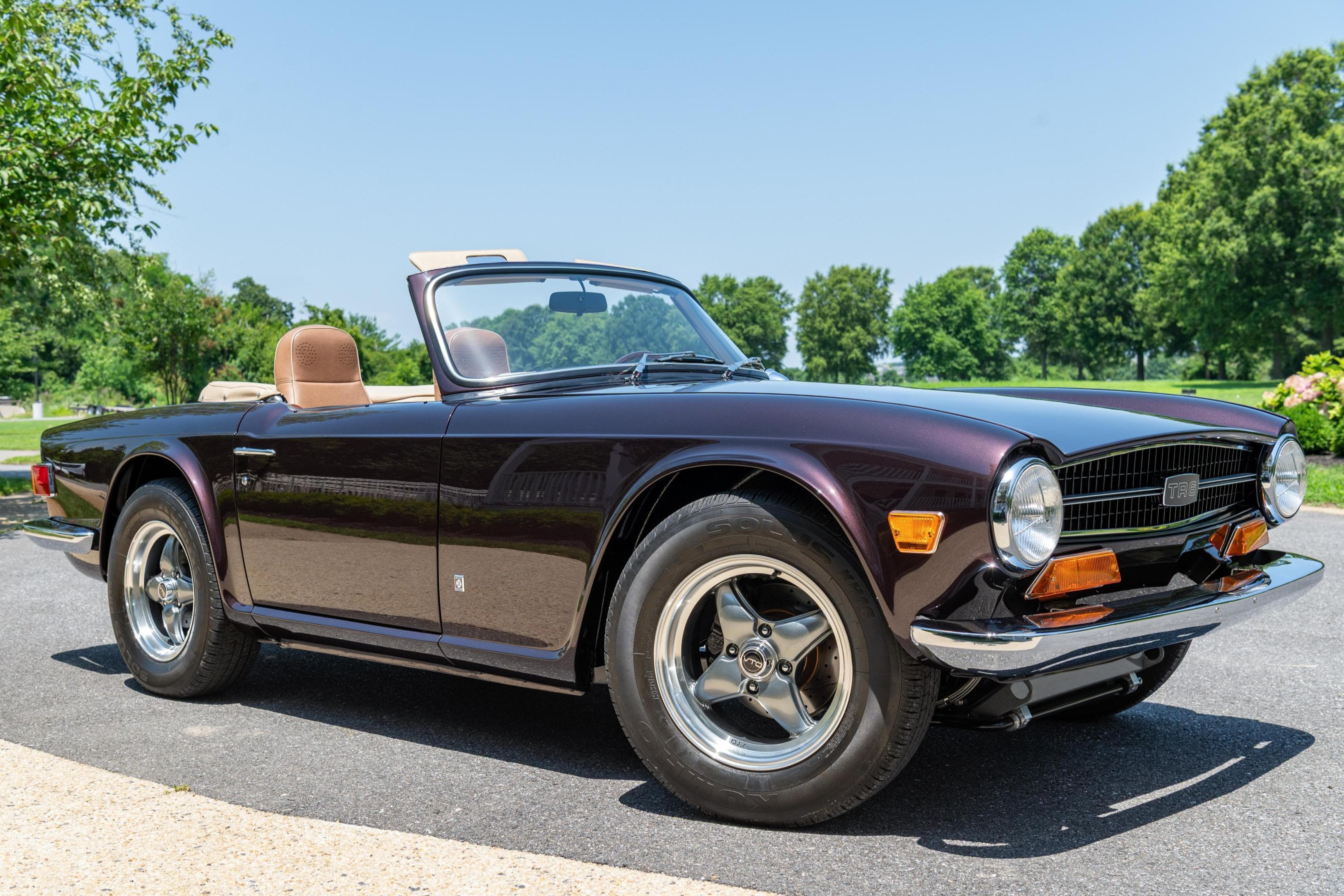 1972 Triumph TR6 sold for $45,000