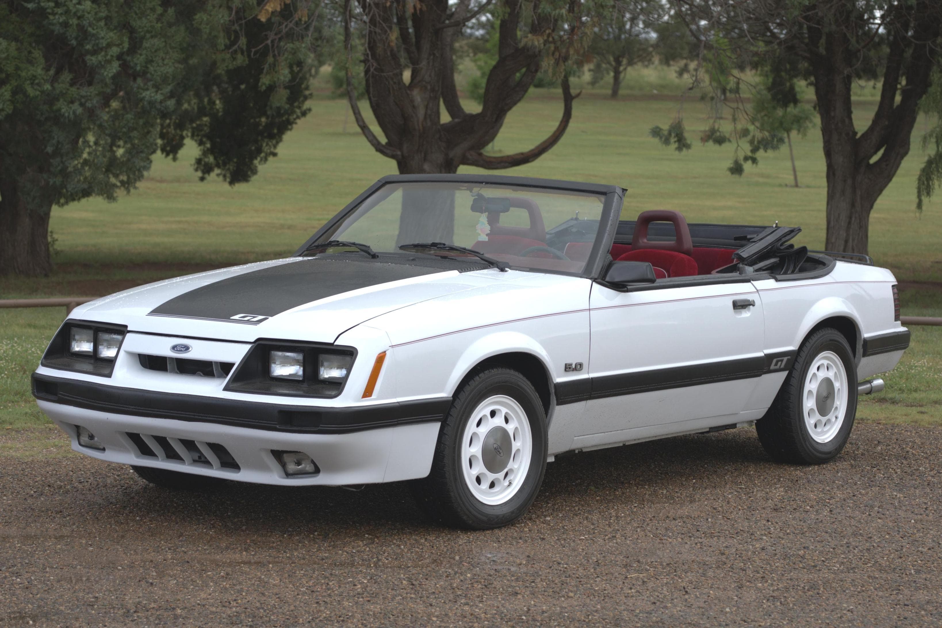 1986 Ford Mustang sold for $7,000