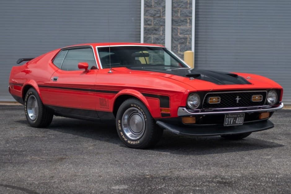 1972 Ford Mustang 1969-1973 sold for $19,750