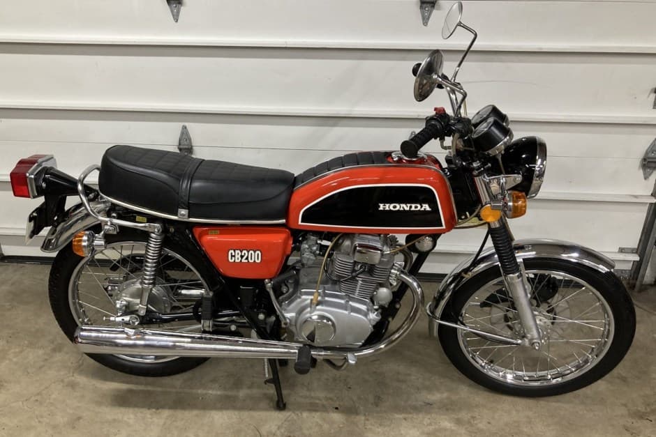 1974 Honda CB200 & CL200 sold for $6,000