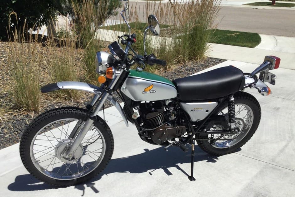 1974 Honda Elsinore sold for $8,500