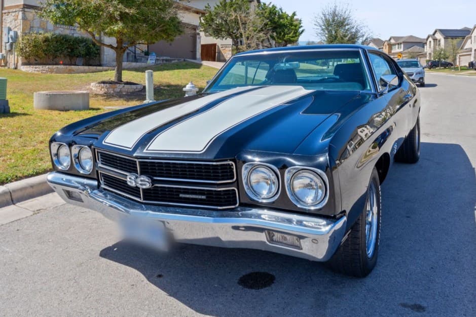 1970 Chevrolet Chevelle sold for $41,250