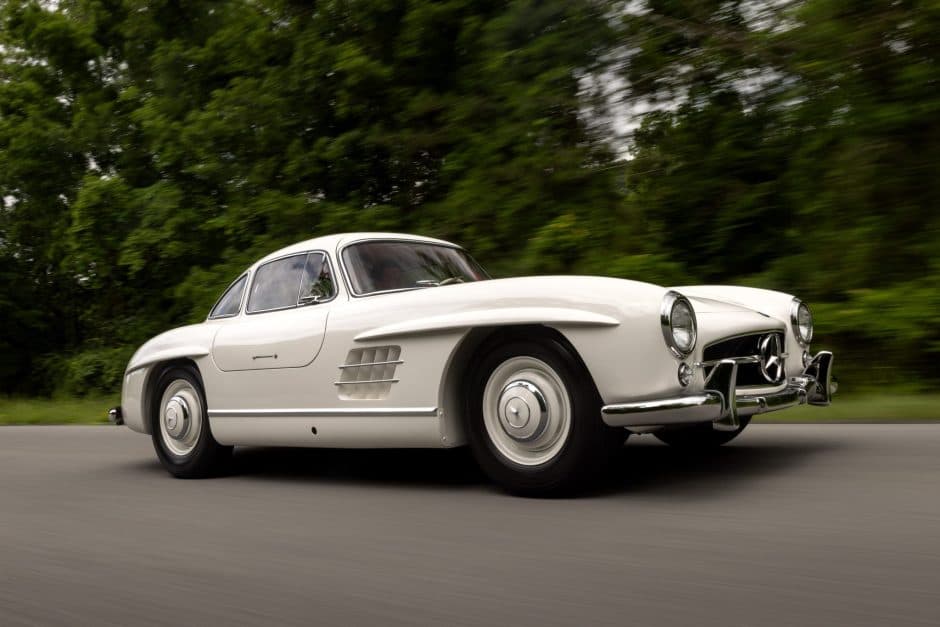 1955 Mercedes-Benz 300SL Gullwing & Roadster sold for $1,750,000