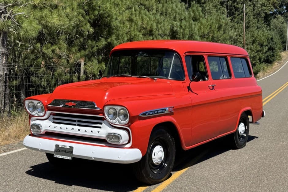 1959 Chevrolet Suburban (1955-1959) sold for $31,000
