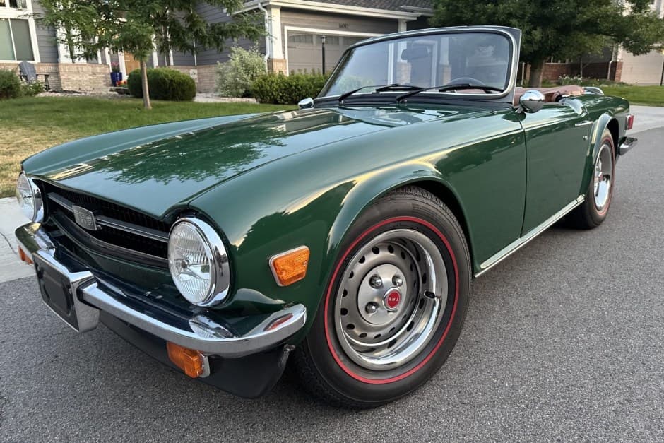 1975 Triumph TR6 sold for $67,000