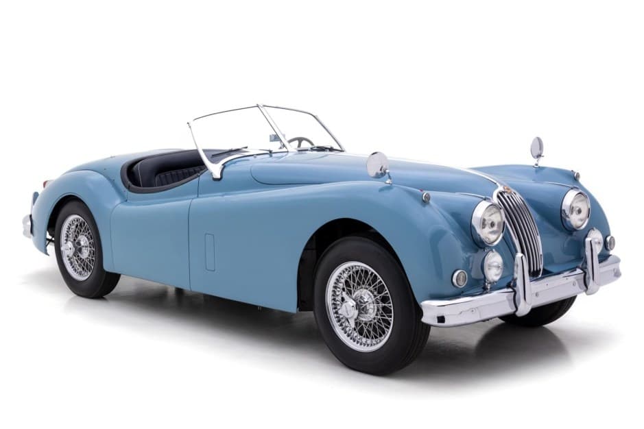1955 Jaguar XK140 sold for $64,005