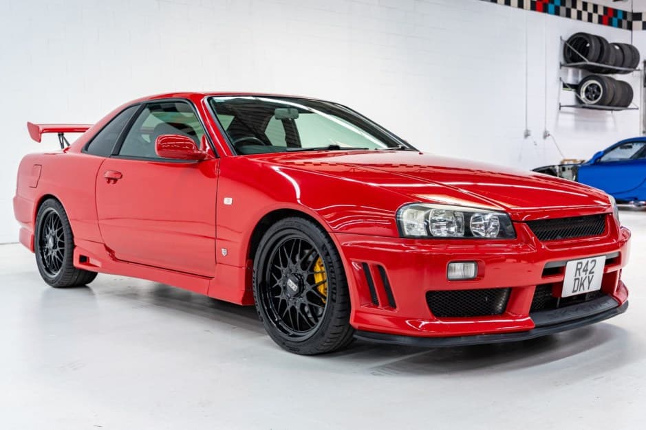 1998 Nissan R34 Skyline sold for $41,500