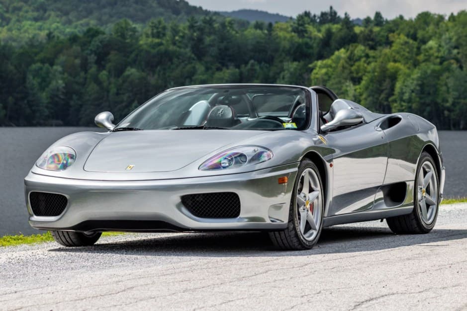 2001 Ferrari 360 sold for $69,969