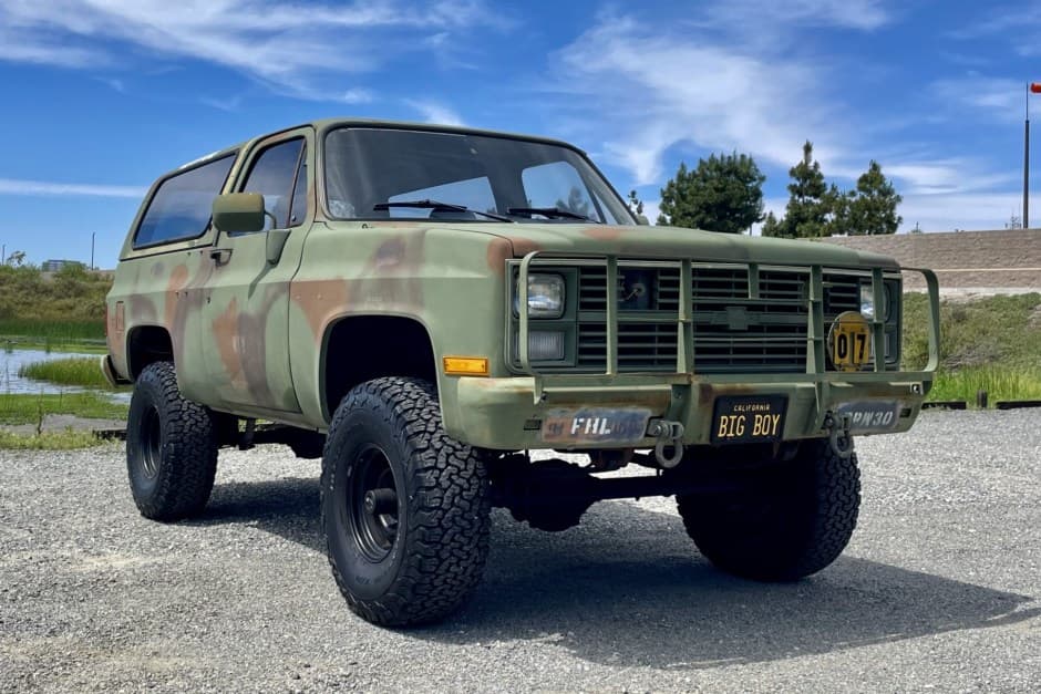 1986 Chevrolet K5 Blazer 1973-1991 sold for $14,800