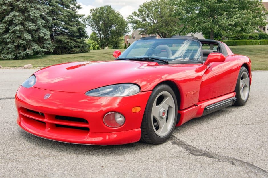 1994 Dodge Viper SR I (1992-1995) sold for $47,750