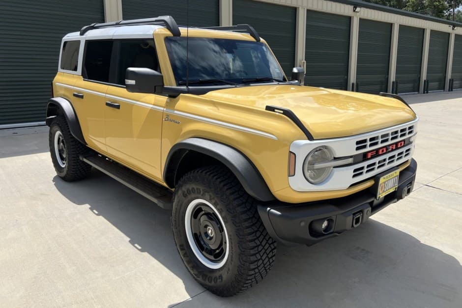 2023 Ford Bronco U725 sold for $59,500