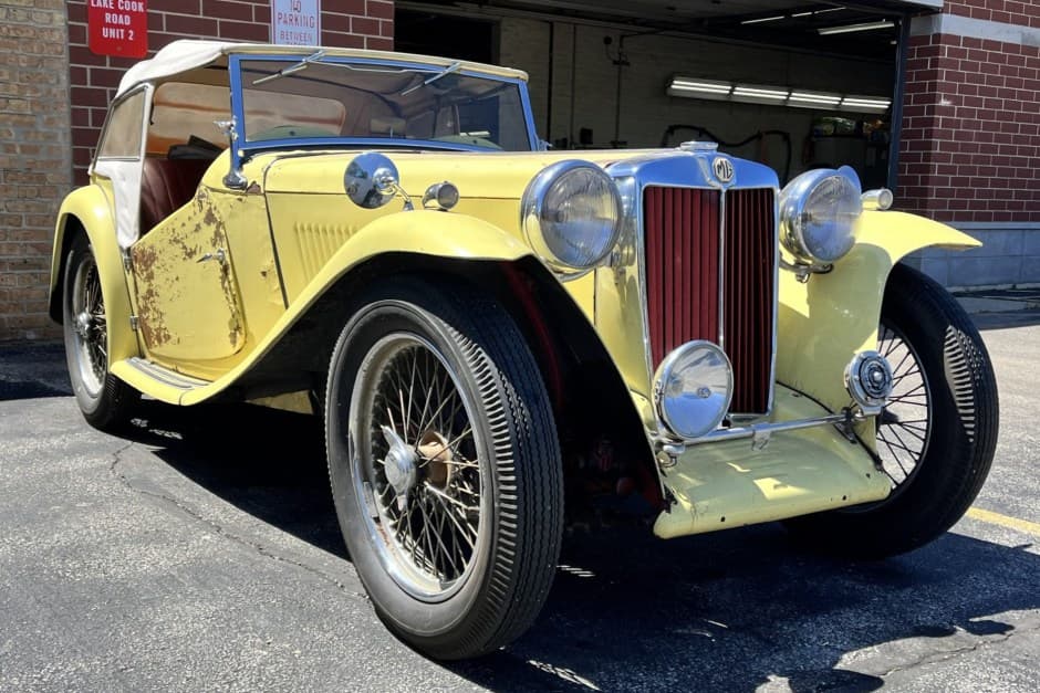 1948 MG TC sold for $7,500