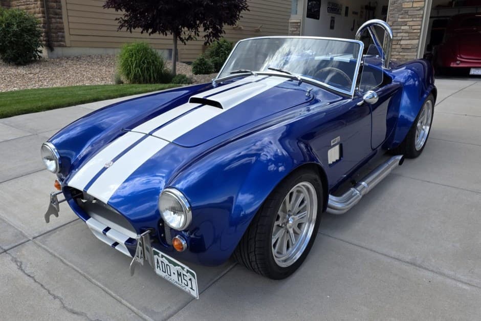 0 Shelby Cobra Replica sold for $39,250