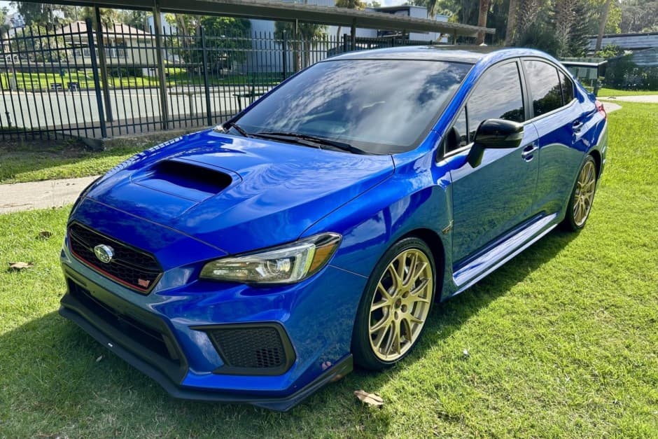 2018 Subaru WRX STi sold for $34,000