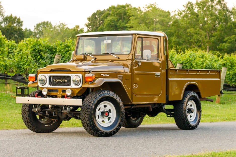 1982 Toyota Land Cruiser FJ45 sold for $54,000