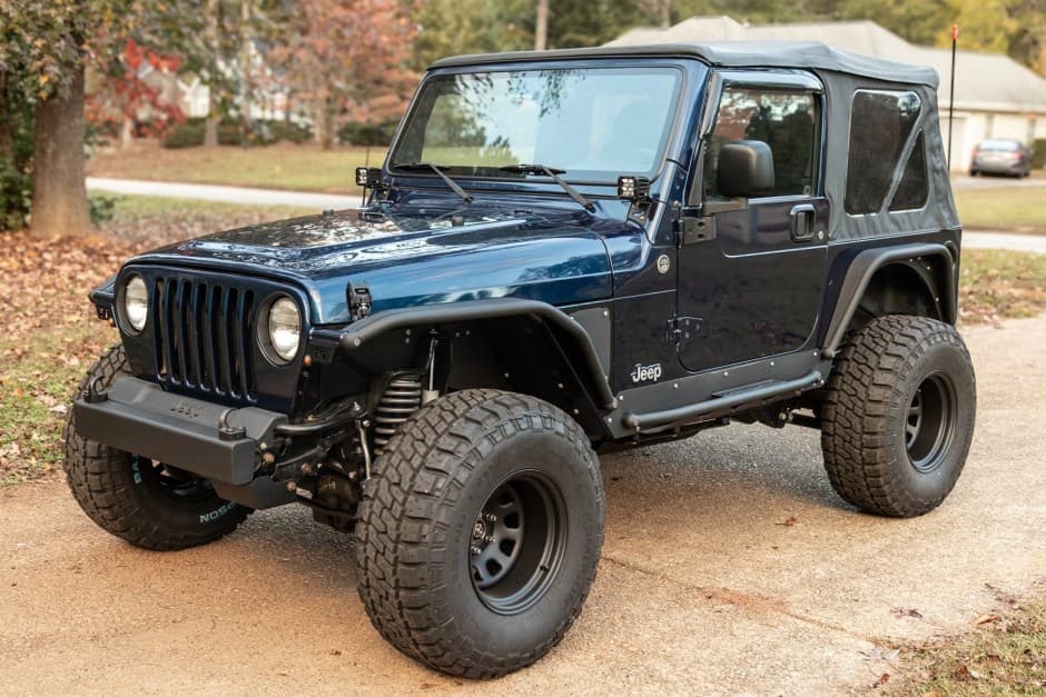 2005 Jeep Wrangler TJ (1997-2006) sold for $9,650