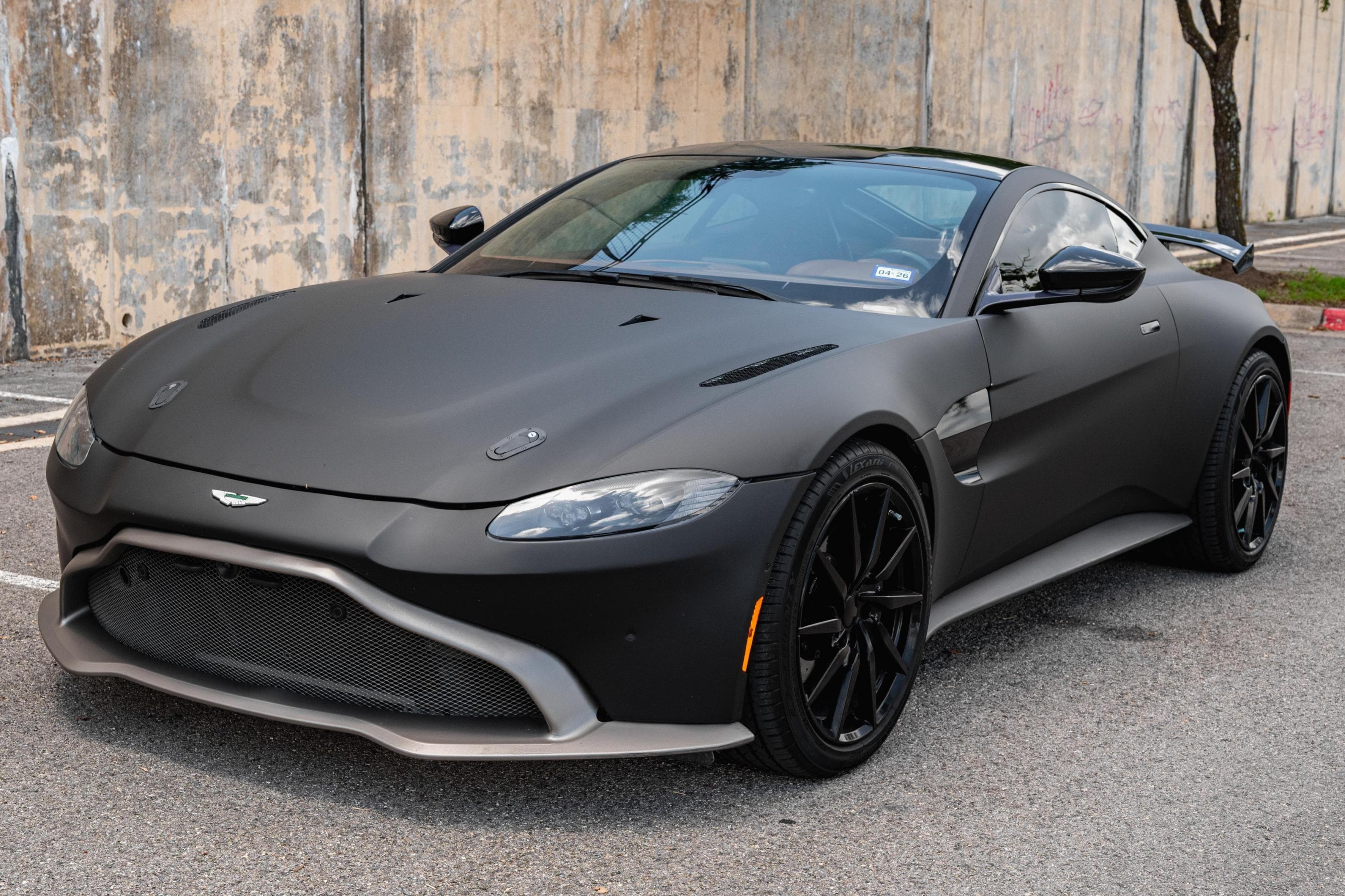 2020 Aston Martin Vantage sold for $66,500