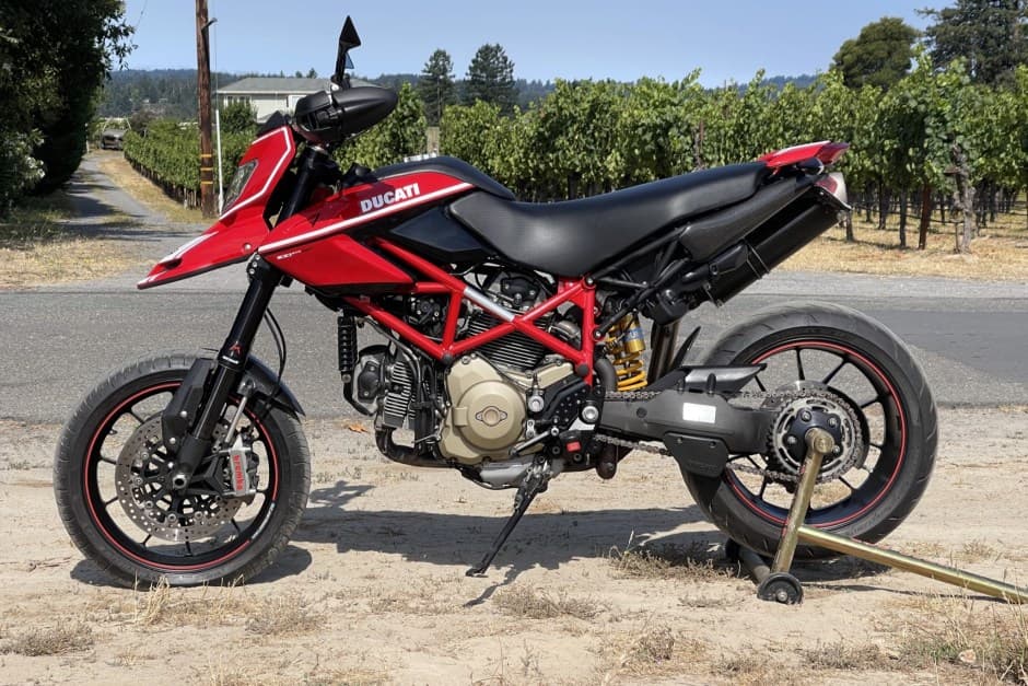 2010 Ducati Hypermotard sold for $5,555