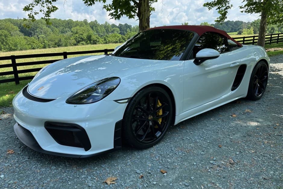2022 Porsche 982 718 Boxster sold for $141,000