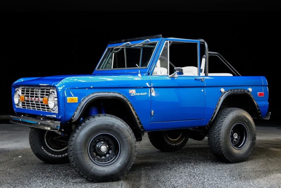 1972 Ford Bronco U13/U14/U15 1966-1977 sold for $48,500