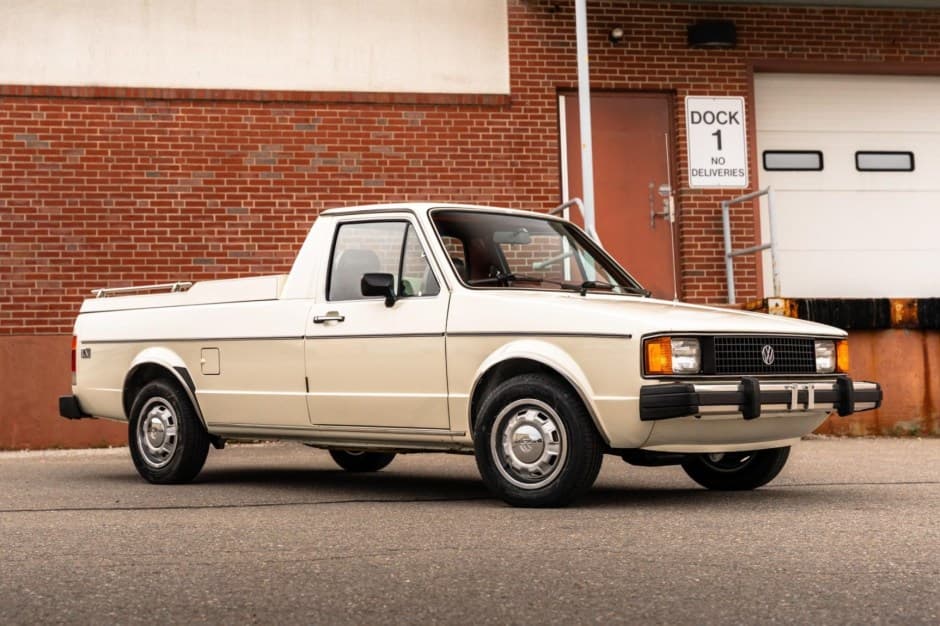 1981 Volkswagen Caddy & Rabbit Pickup sold for $20,100