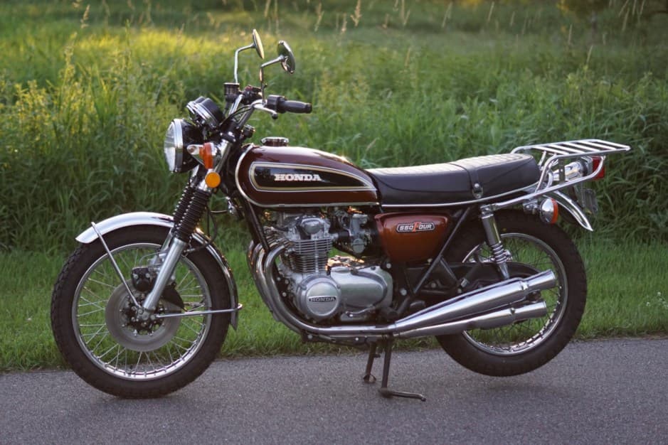 1976 Honda CB500 Four & CB550 sold for $4,400