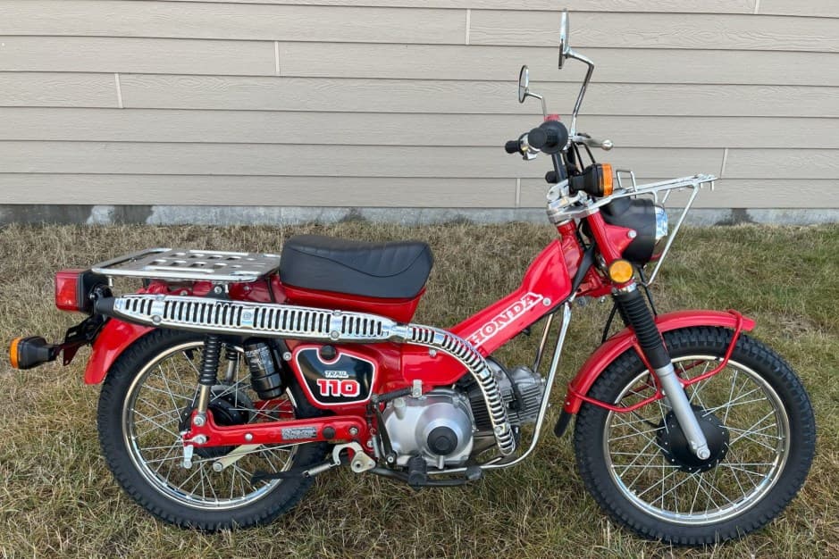 1985 Honda CT110 sold for $4,400