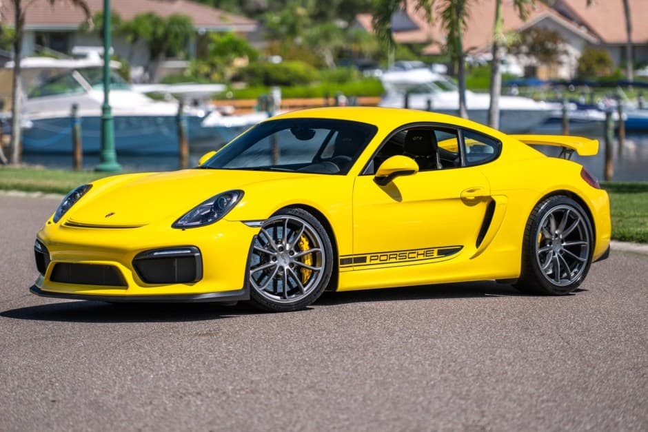 2016 Porsche Cayman GT4 sold for $102,000