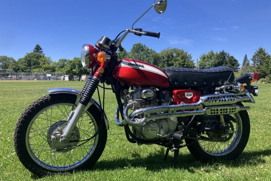 1970 Honda CB350 & CL350 sold for $3,100