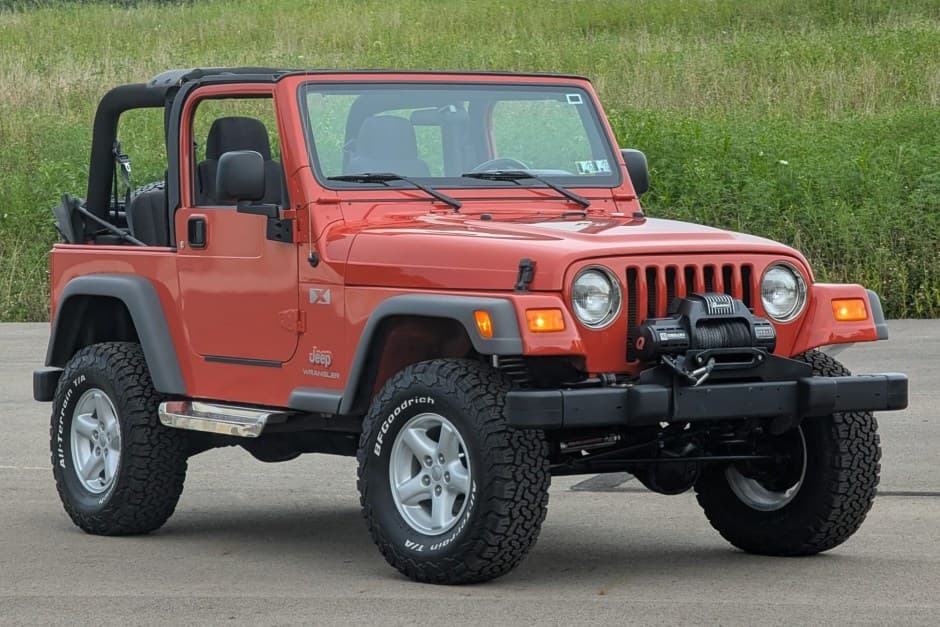2005 Jeep Wrangler TJ (1997-2006) sold for $27,750