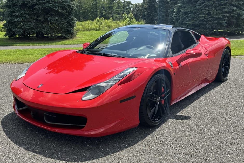 2011 Ferrari 458 sold for $167,000