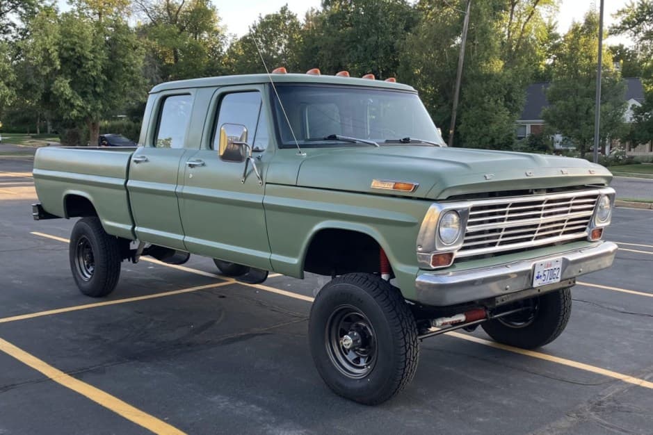 1969 Ford F-Series 1967-1972 sold for $70,000