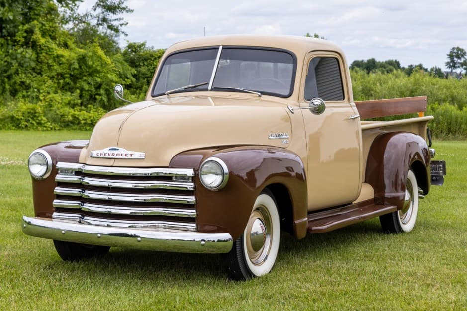 1951 Chevrolet Advance Design Pickup (1947-1955) sold for $26,750