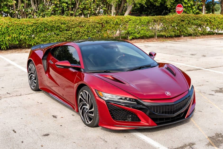 2019 Acura NSX NC1 sold for $122,888
