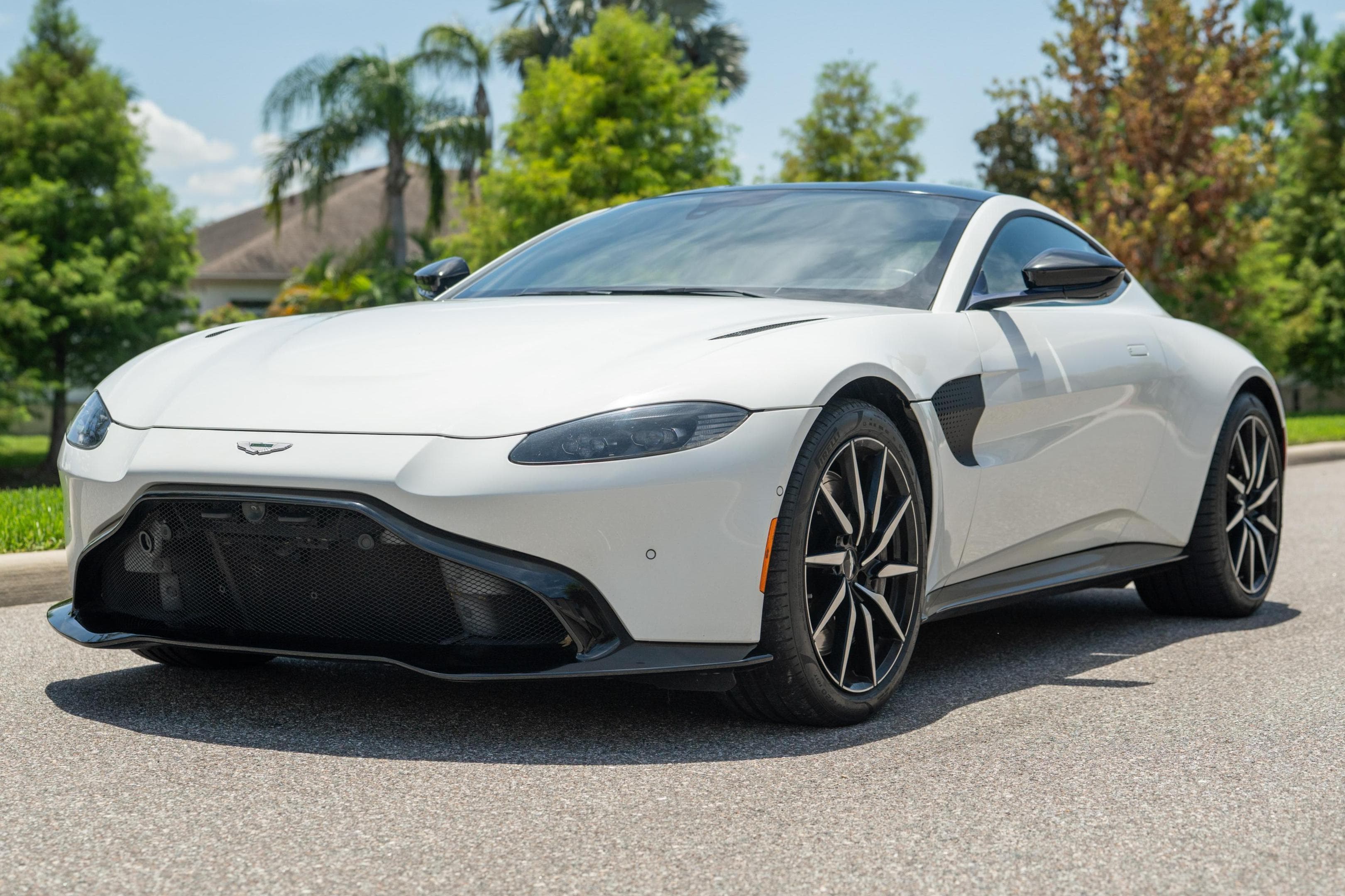 2020 Aston Martin Vantage sold for $65,500