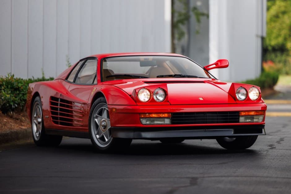 1985 Ferrari Testarossa sold for $155,000