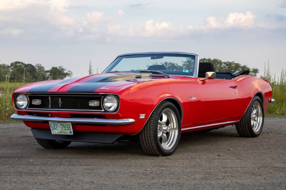 1968 Chevrolet Camaro 1st Generation 1967-1969 sold for $40,000
